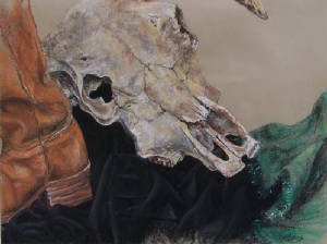 pastelstudyofbootskullandcloth1989.jpg